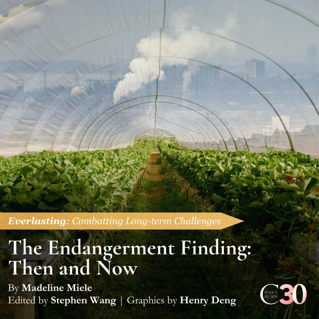 The Endangerment Finding: Then and Now