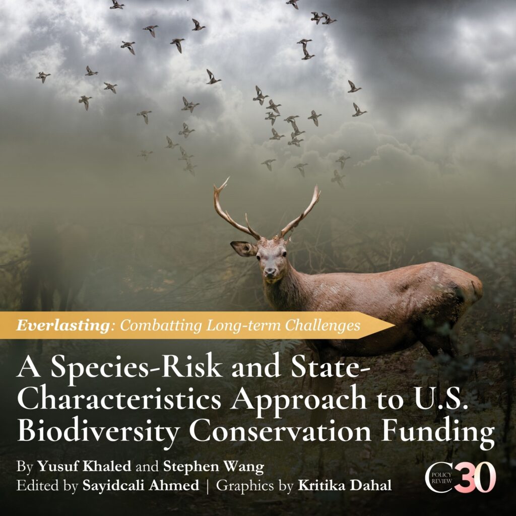 A Species-Risk and State-Characteristics Approach to U.S. Biodiversity Conservation Funding